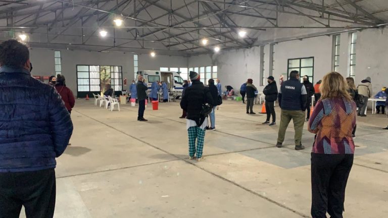 Disminuyó considerablemente el flujo de personas en la Búsqueda Activa y Testeos Rápidos realizados hoy en la Rural