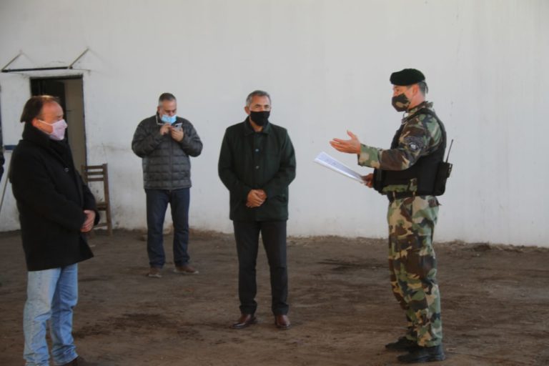 Entrega de equipamiento al Grupo Especial | “El grupo trabaja todos los días y la pandemia nos pide más esfuerzo”, expresó Héctor Lara