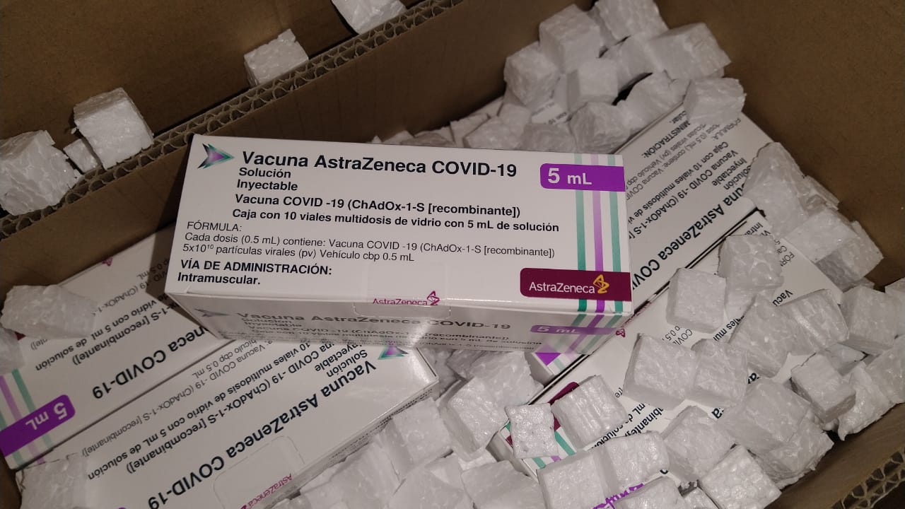 General Pico recibió 1.300 dosis de la vacuna AztraZeneca segundo componente y se aplicará en los vacunados en los meses de abril y mayo