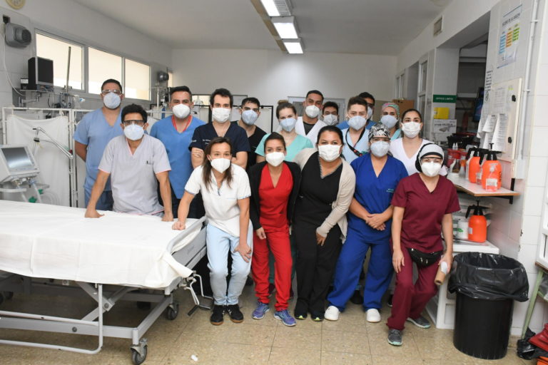 Dar vida en medio de la pandemia: intenso trabajo de equipo para una ablación múltiple en La Pampa