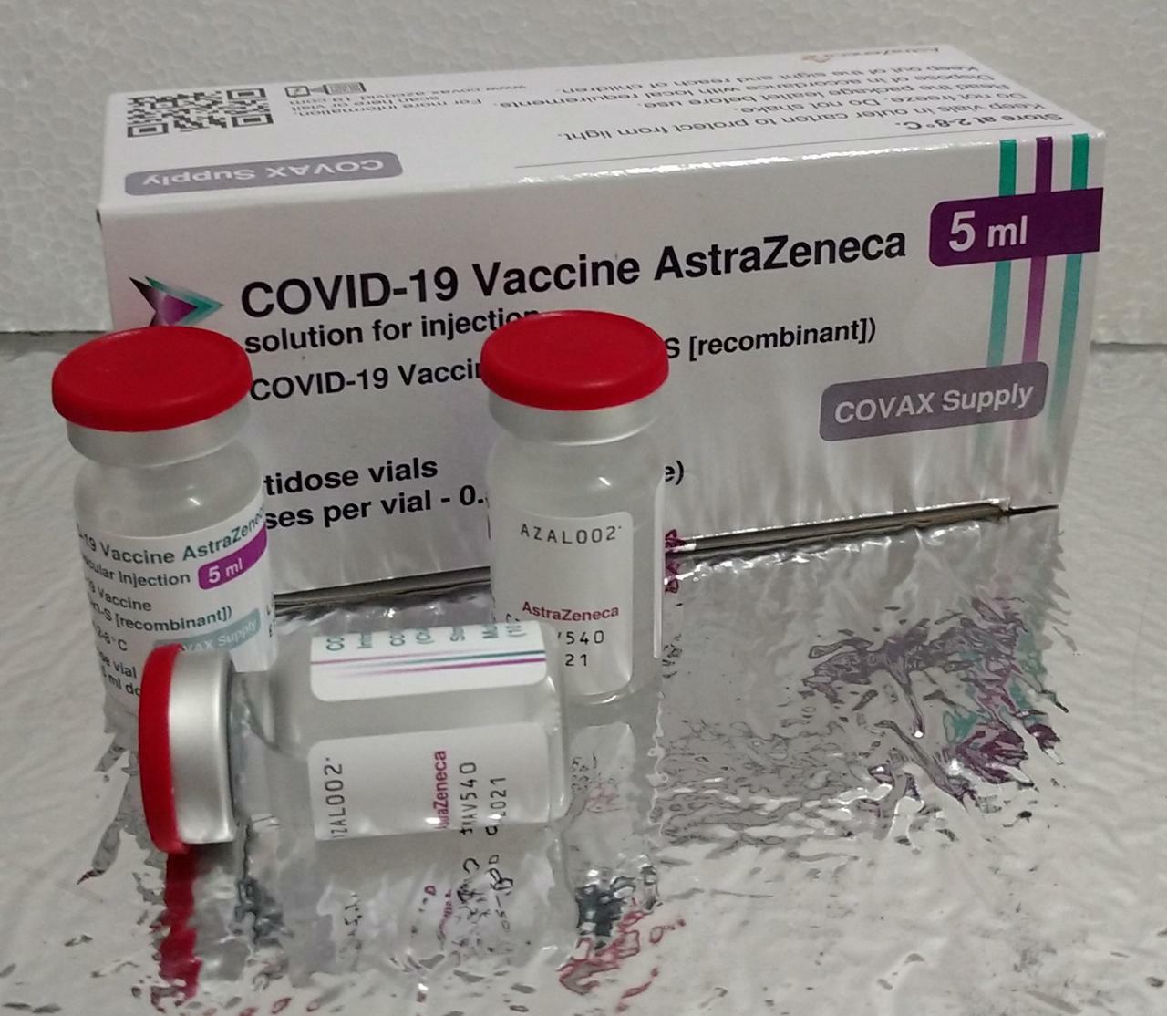 Llegan más de 800 mil dosis de vacuna AstraZeneca para reforzar la lucha contra el coronavirus