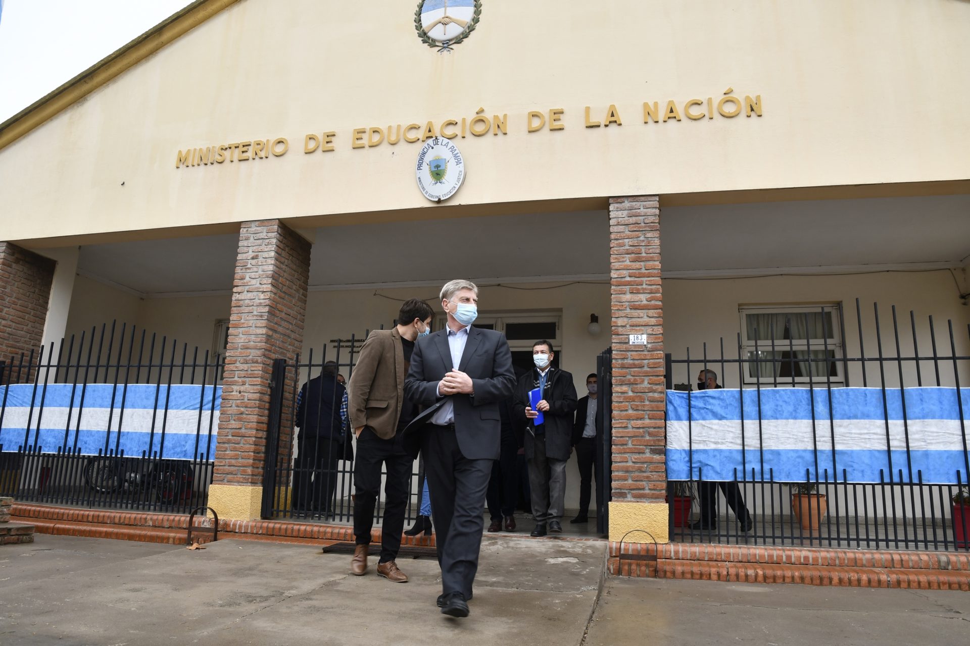 Ziliotto anunció una inversión millonaria para dos instituciones educativas y aseguró que se construirán 15 nuevas viviendas en Miguel Riglos
