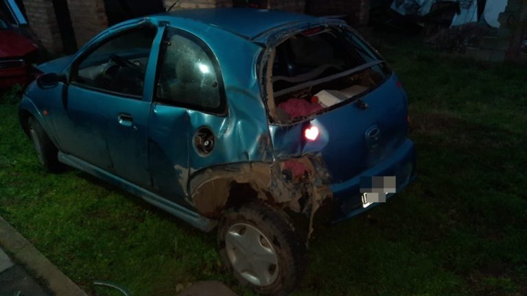 Accidente en la madrugada entre las localidades de Dorila y Trilí: Dos mujeres fueron hospitalizadas