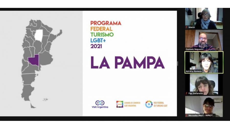 La Pampa se capacitó en el Programa Federal de Turismo LGBT+