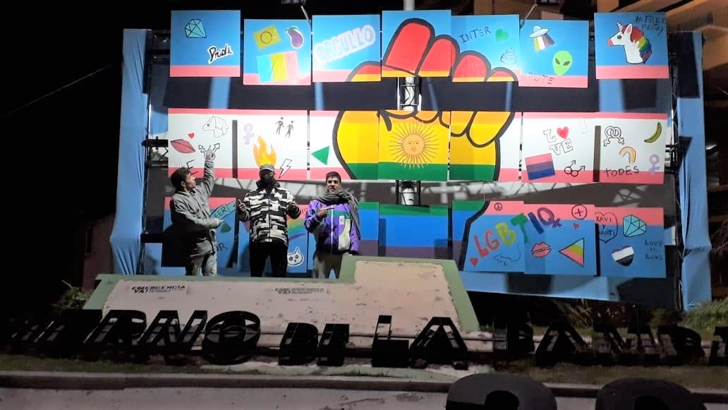 Día del Orgullo LGBTTTIQNB+: Intervención y nueva reivindicación en La Pampa
