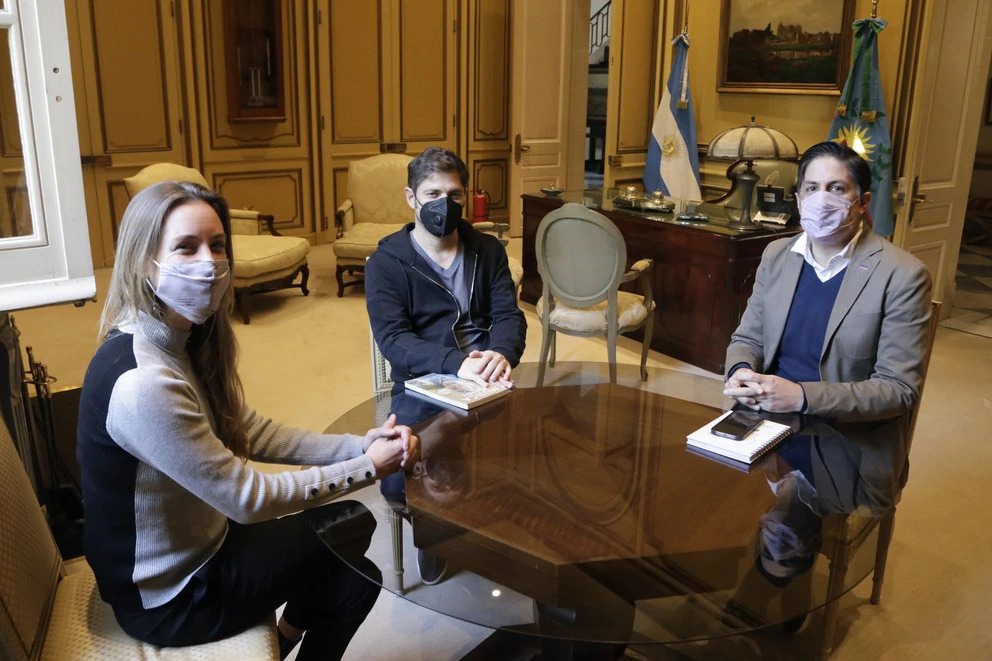 Kicillof y Trotta se reunieron para delinear los detalles del regreso de las clases presenciales en la provincia de Buenos Aires