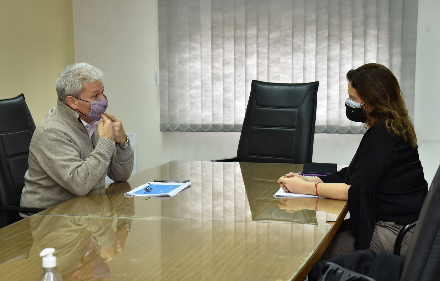 La intendenta Alonso y el Secretario de Economía realizaron gestiones ante la Ministra de Producción y el IPAV