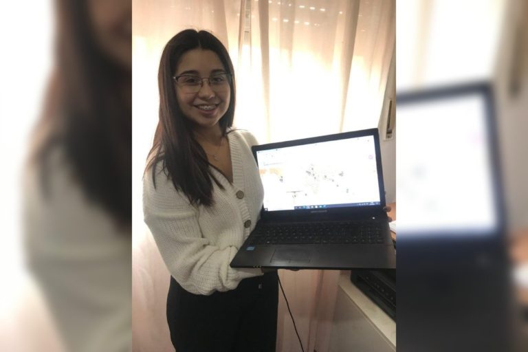 Intercambio cultural virtual: “Pude ver que una de las cosas que sí está en todo el mundo es la inequidad, tanto social como la discriminación”, manifestó la joven piquense Valentina Paz