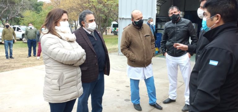 El subsecretario de Salud, Gustavo Vera recorrió la nueva planta de oxígeno del Hospital Gobernador Centeno: “Abastece a la ciudad y a 33 localidades del norte provincial”