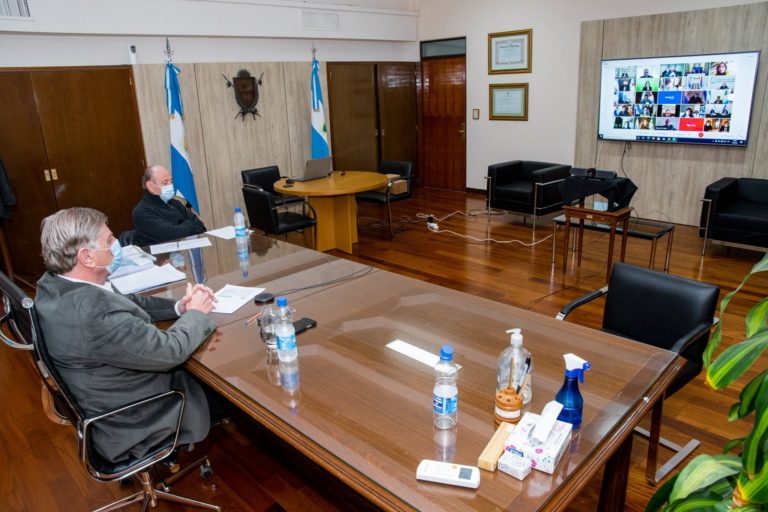 Ziliotto participó de la reunión que encabezaron ‘Wado’ de Pedro y Vizzotti con los gobernadores en donde se analizaron los avances del Plan de Vacunación