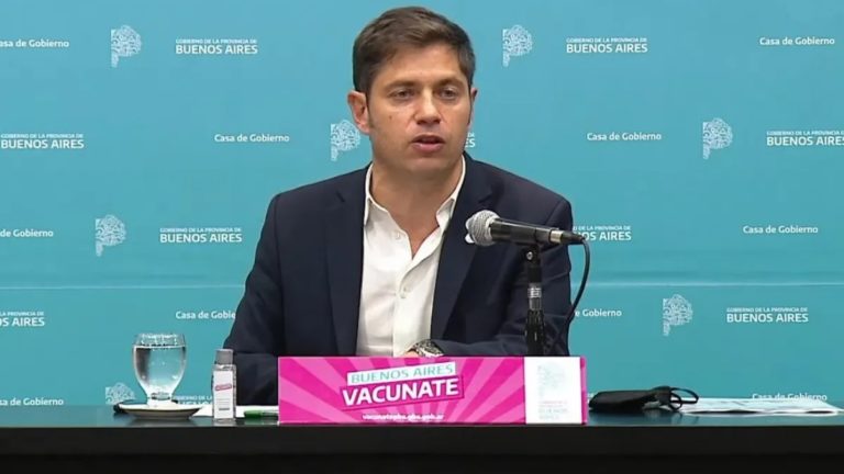Axel Kicillof: “La oposición cree que la pandemia limpia cuatro años de neoliberalismo”
