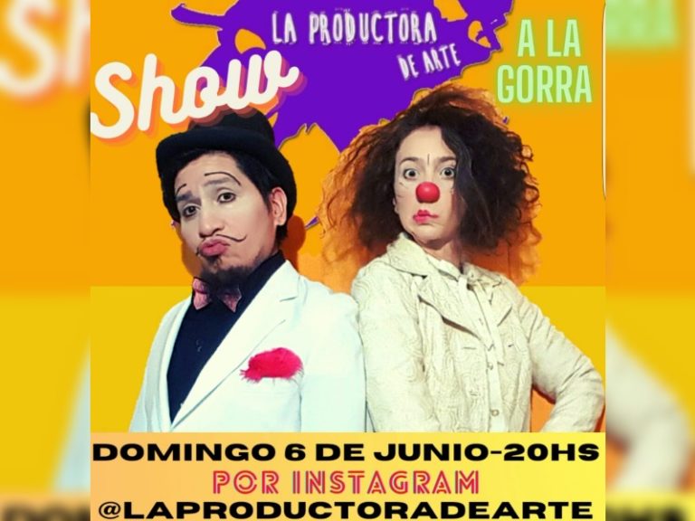 La Productora de Arte presenta este domingo su primer show virtual a la gorra