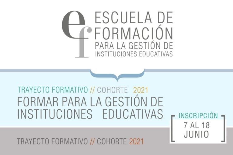 Continúa abierta la inscripción a trayectos formativos para docentes y directivos