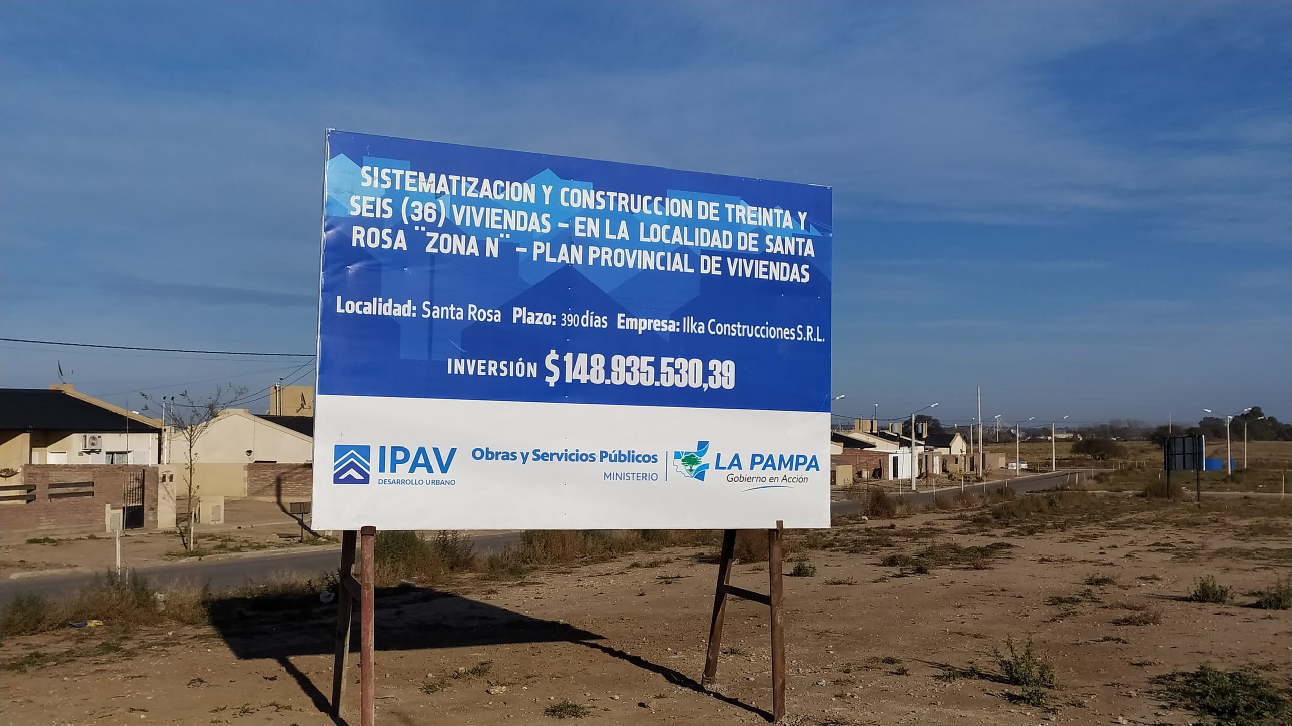 Santa Rosa: están en marcha las 210 viviendas del Plan “Mi Casa”