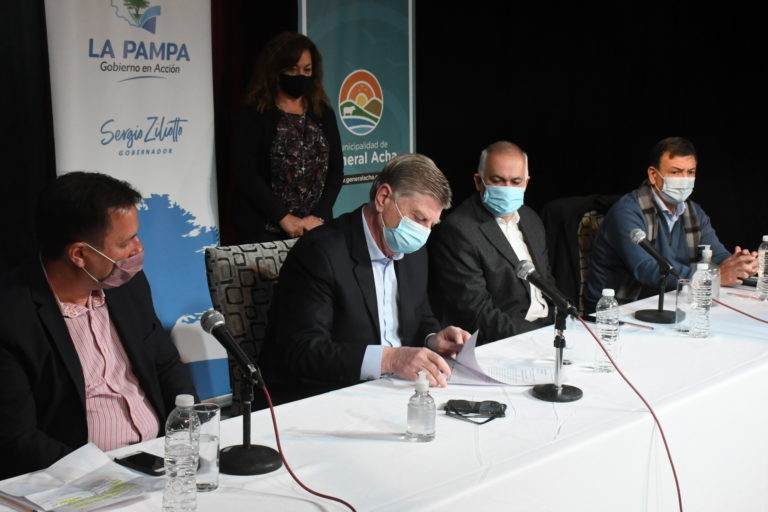 Confirman que a fin de año habrá obras en marcha en General Acha por $1.300 millones