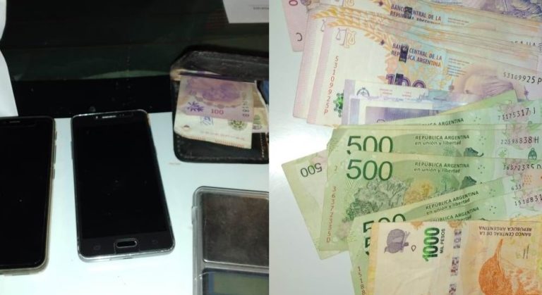 Detuvieron a un joven en Santa Rosa que llevaba 175,5 gramos de marihuana y más de $ 9 mil pesos