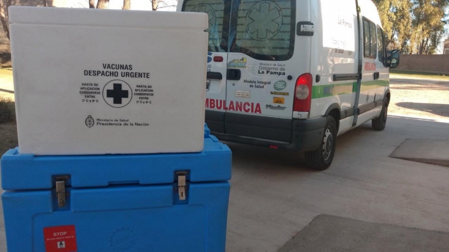 COVID-19: La Pampa recibió 6.000 dosis de SINOPHARM y otras 5.500 dosis de AstraZeneca