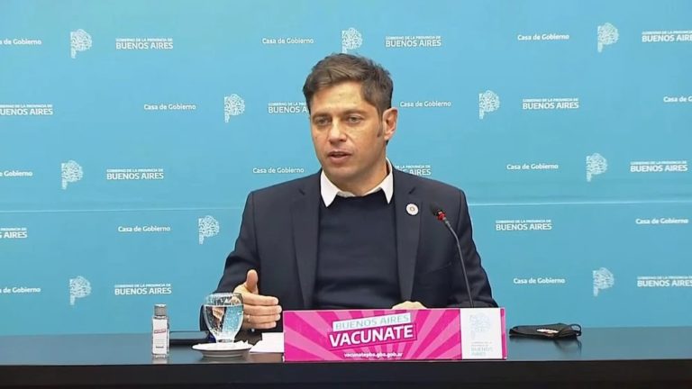 Buenos Aires: Axel Kicillof anunció que se podrán empezar a inscribir para vacunarse los menores de entre 13 y 17 años con comorbilidades