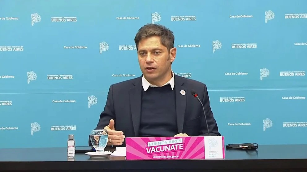 Buenos Aires: Axel Kicillof anunció que se podrán empezar a inscribir para vacunarse los menores de entre 13 y 17 años con comorbilidades