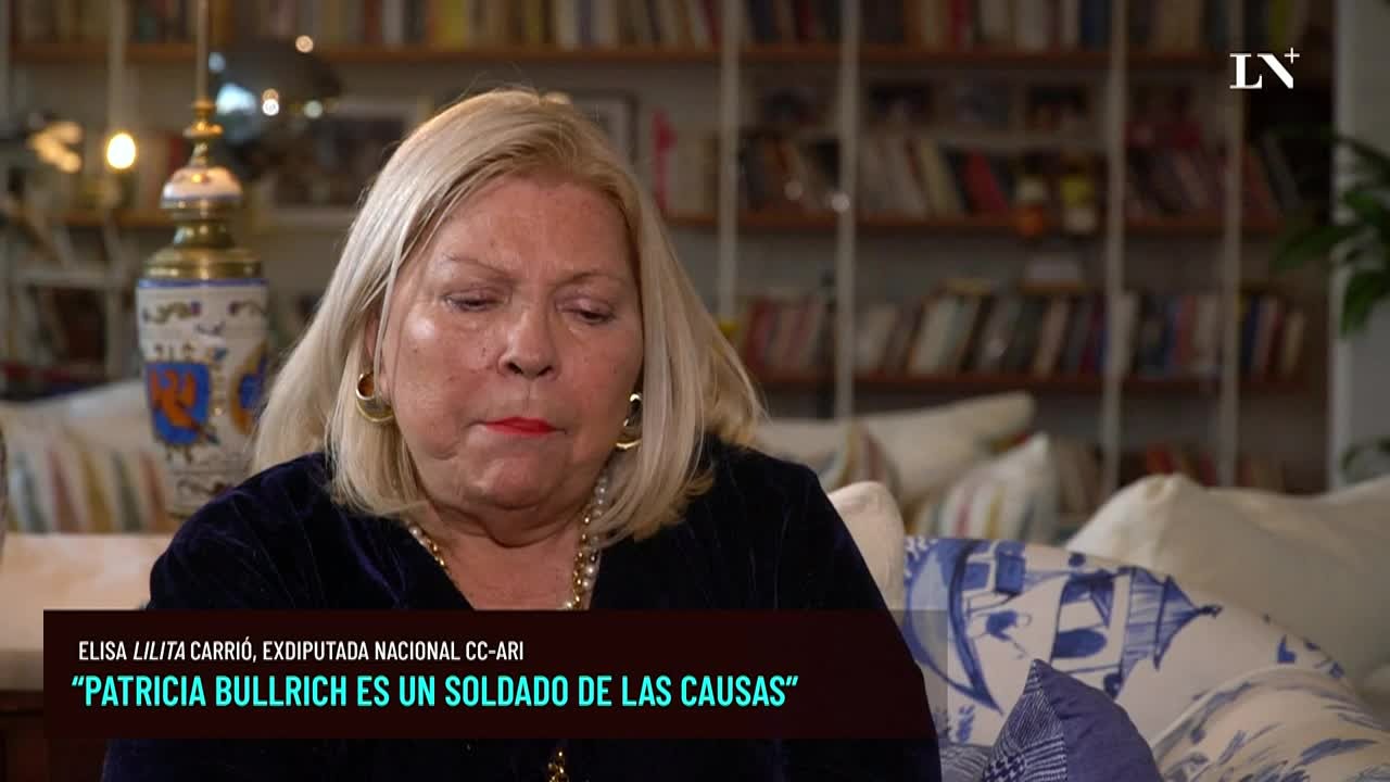 Elisa Carrió anunció que no será candidata: “Carece de sentido histórico y mi sacrificio resultaría inútil”