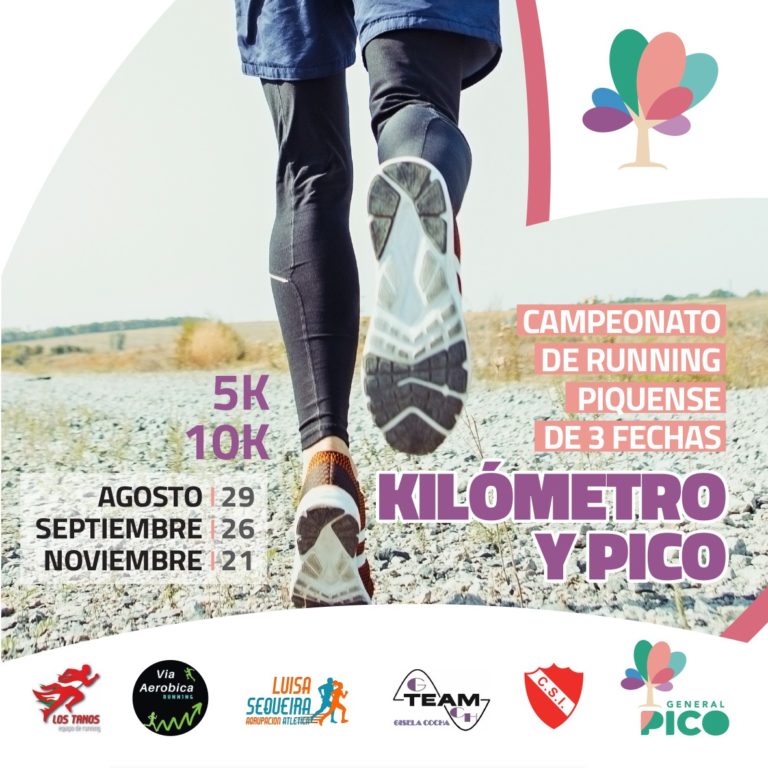 Abren la inscripción para el campeonato de running “Kilómetro y Pico”