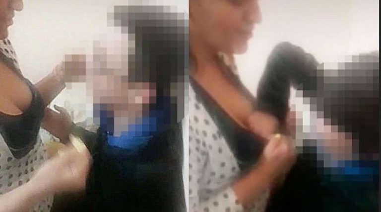 San Juan: “¿Querés el caramelo?”, la portera de una escuela se filmó abusando a un alumno