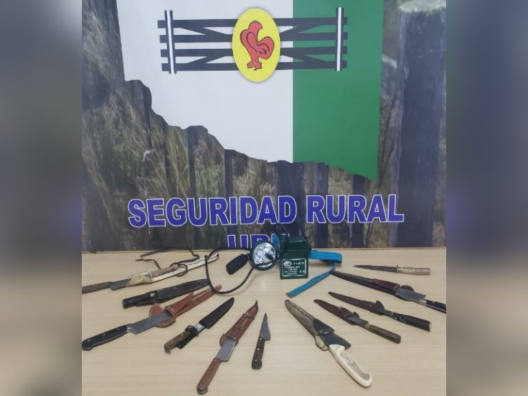 La Policía detuvo en zona rural de Rancul a ocho cazadores furtivos oriundos de Mar del Plata