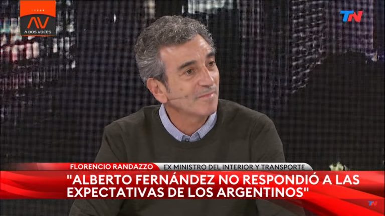 Randazzo confirmó su candidatura por el centro de la grieta: “Mauricio Macri y Alberto Fernández son más pobreza”