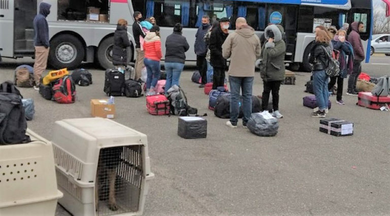Detuvieron a un pasajero en La Pampa que llevaba 469 gramos de marihuana fraccionada en un micro de larga distancia