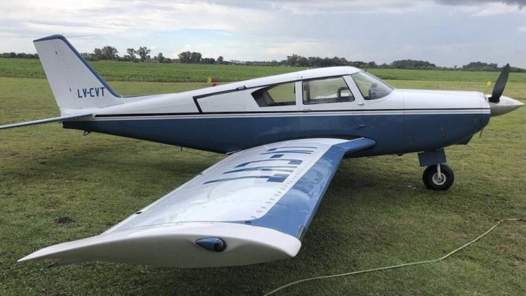Un avión argentino cayó cerca de Punta del Este y murieron sus dos tripulantes