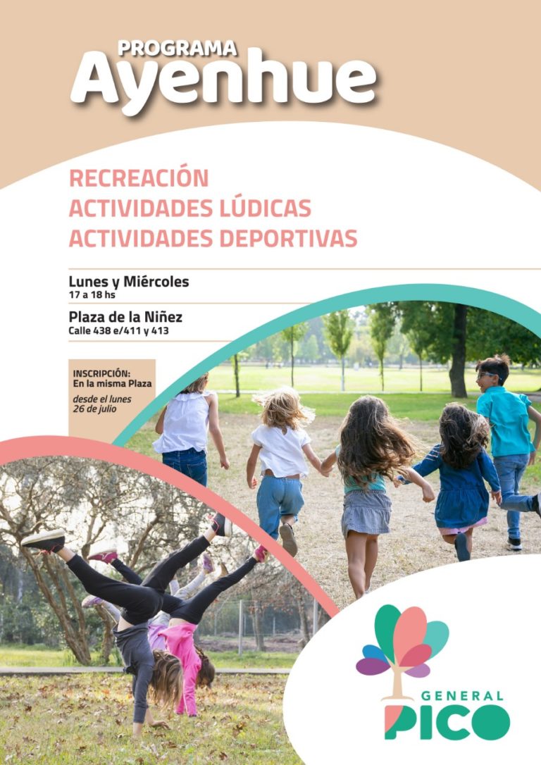 El municipio piquense comenzó a implementar un programa que da un espacio que apunta al juego y al deporte como instrumento de inclusión en barrio Federal
