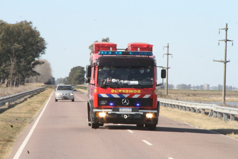 Bomberos tuvo más de 120 salidas en el mes de agosto, un promedio de 4 por día