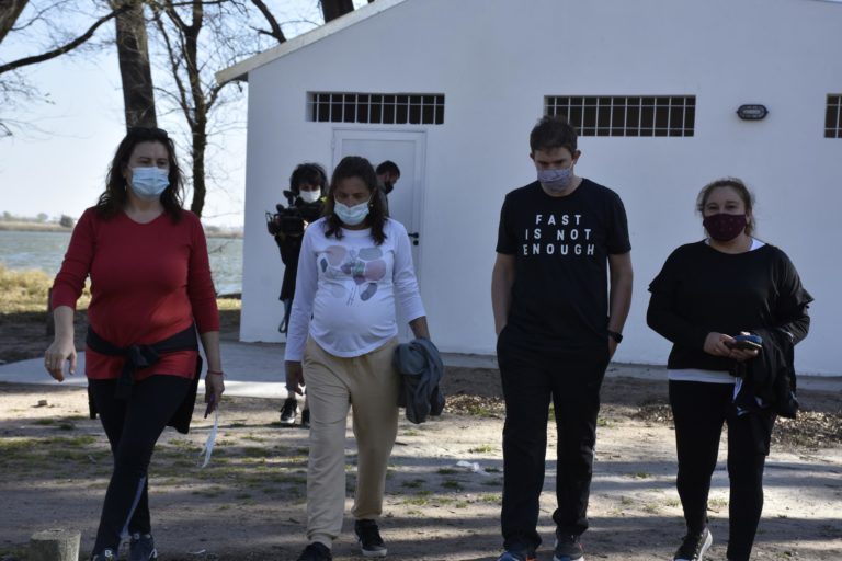 Refaccionaron baños y el SUM en la laguna de General Pico