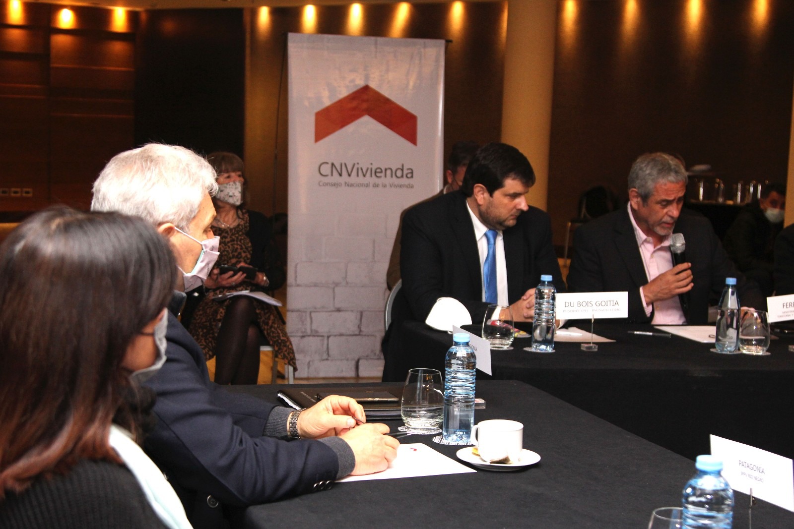 El presidente del IPAV, Jorge Lezcano participó de la asamblea del Consejo Nacional de la Vivienda