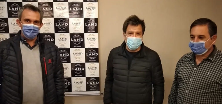 Facundo Manes junto a “Poli” Altolaguirre y Hugo Pérez: “En La Pampa es momento de que todos demos el paso”
