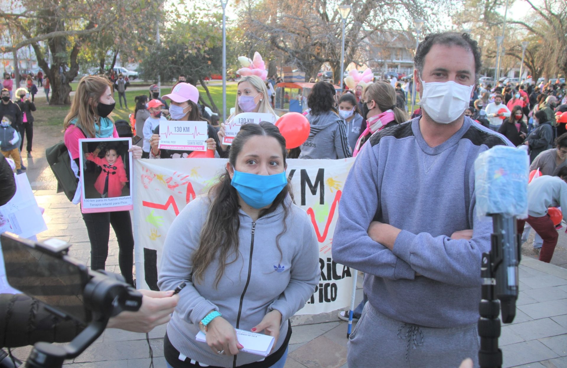 Los padres de Mateo Seia celebraron el gran apoyo en la convocatoria: “Es merecido por todo el esfuerzo que se está haciendo, nunca sabes cuando podes necesitar una terapia infantil para tus hijos”