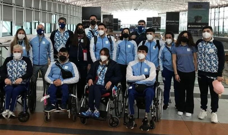 La nadadora piquense Ana Luz Pellitero partió rumbo a los Juegos Paralímpicos de Tokio junto a la delegación argentina