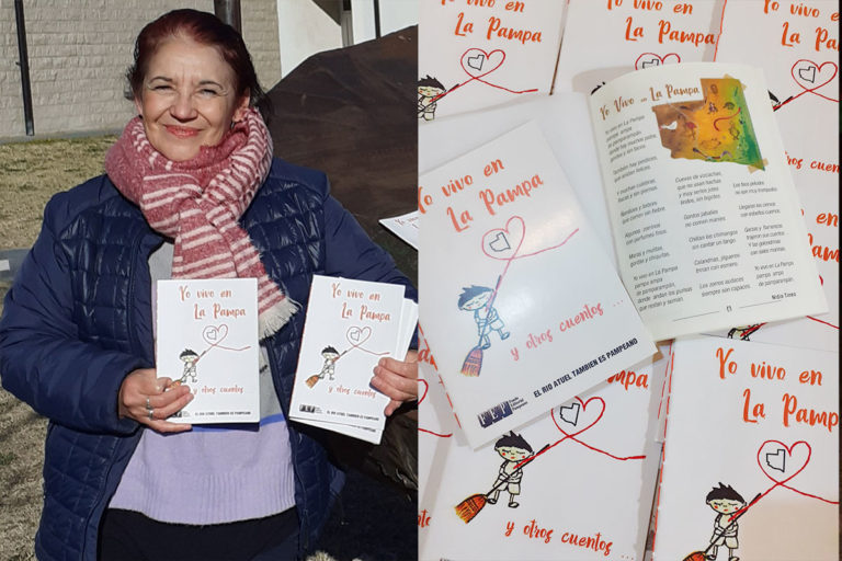 La escritora piquense Nidia Tineo presenta su libro “Yo soy de La Pampa y otros cuentos”: “Estoy muy contenta, sentí emoción y un enorme agradecimiento”