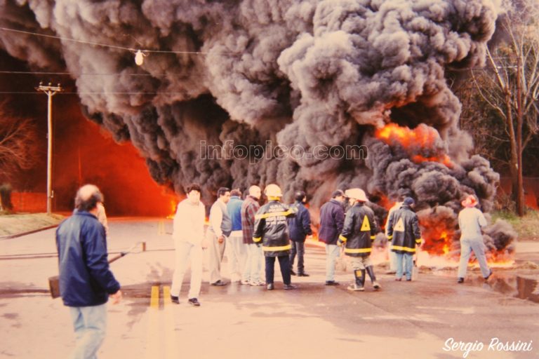 Hoy se cumplen 25 años del incendio de Prodinco: el hecho trágico que marcó a los piquenses