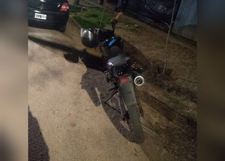 Accidente de tránsito en calle 25 y 102 involucró nuevamente a una motocicleta y un automóvil