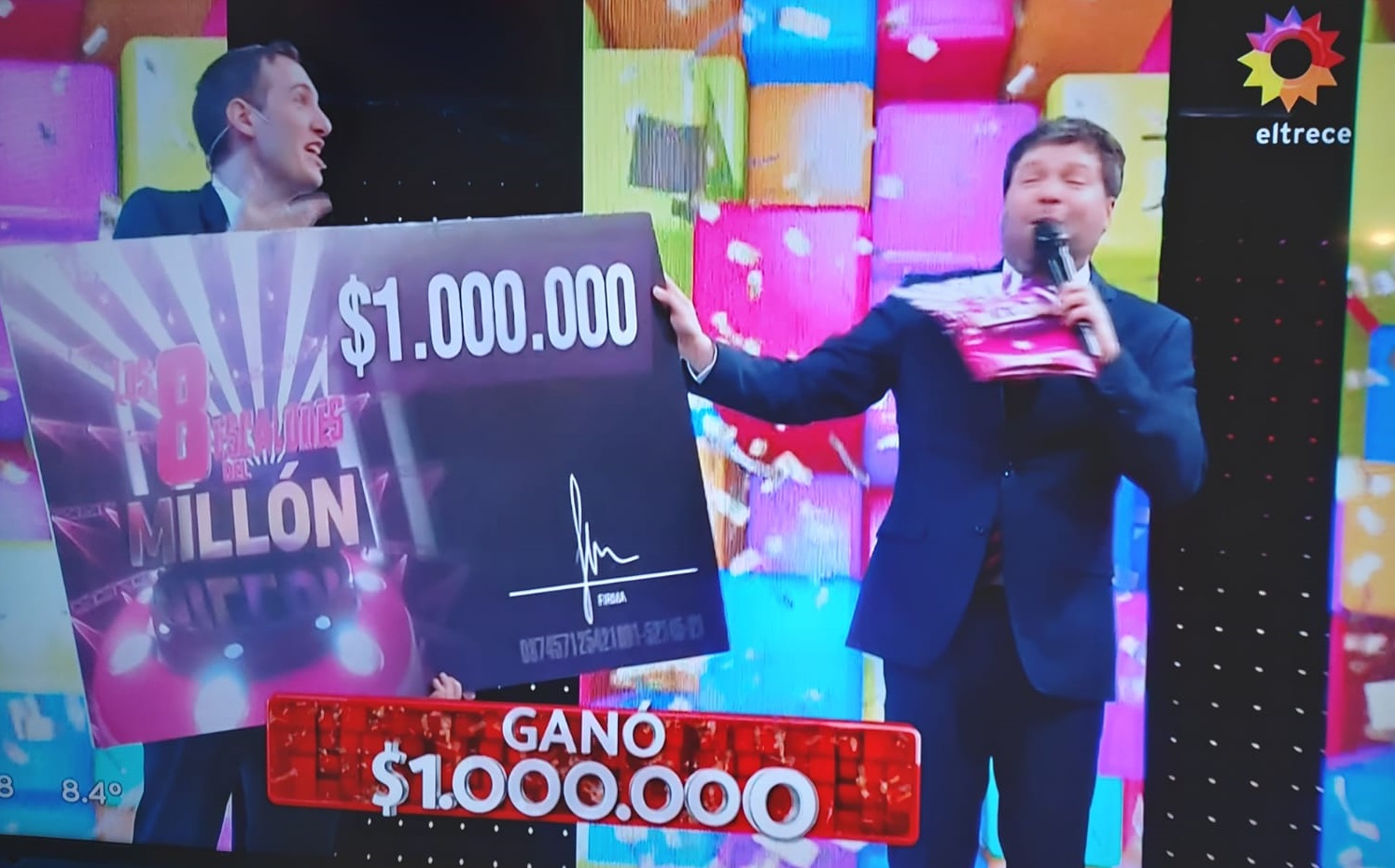 ¡Un joven pampeano ganó $ 1 millón de pesos en “Los 8 escalones”, el popular programa de Guido Kaczka!