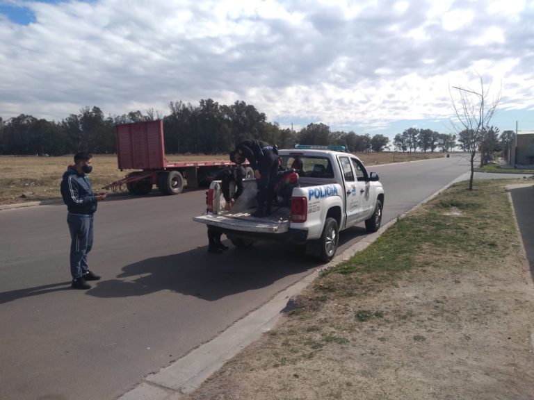La Policía realizó allanamientos por robo y demoró a dos hombres en General Pico