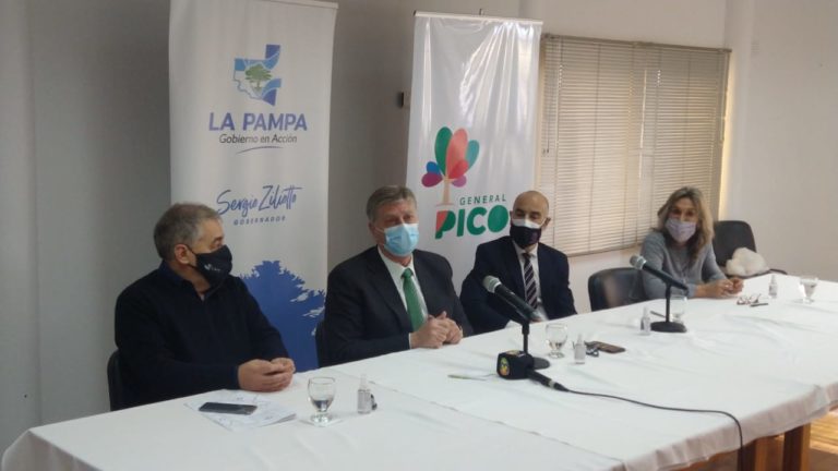 Ziliotto en Pico: se ampliará el Colegio “Educadores Pampeanos” y se repavimentará el Parque Industrial