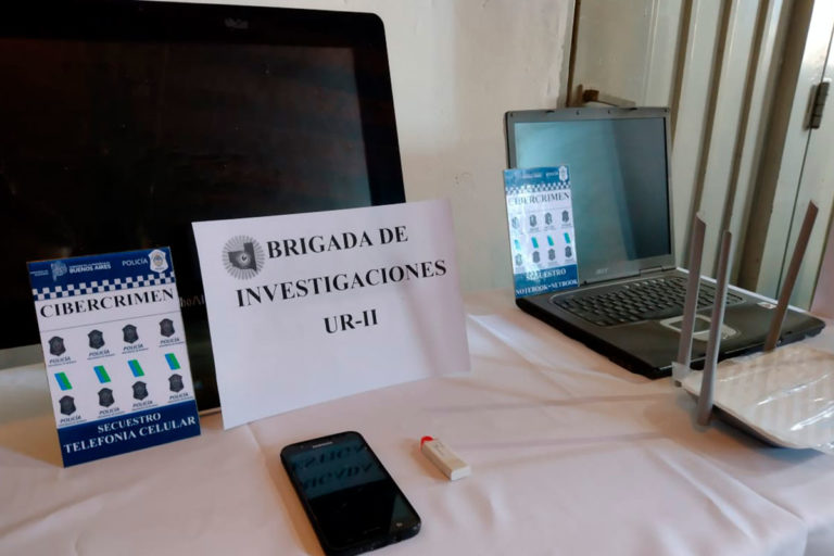 Caso Jana Maradona y una investigación que terminó en la localidad de Speluzzi con una persona investigada y notificada que quedó a disposición de la justicia