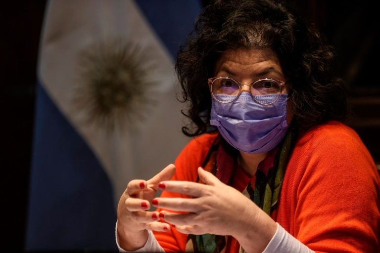 La situación epidemiológica “se encuentra dentro de lo esperado y lo planificado” dijo la Ministra de Salud, Carla Vizzotti