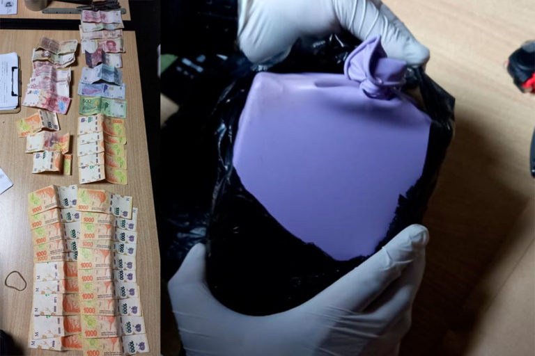 La Pampa: un perro descubrió que transportaban más 2 kilos de droga dentro del tapizado de un auto