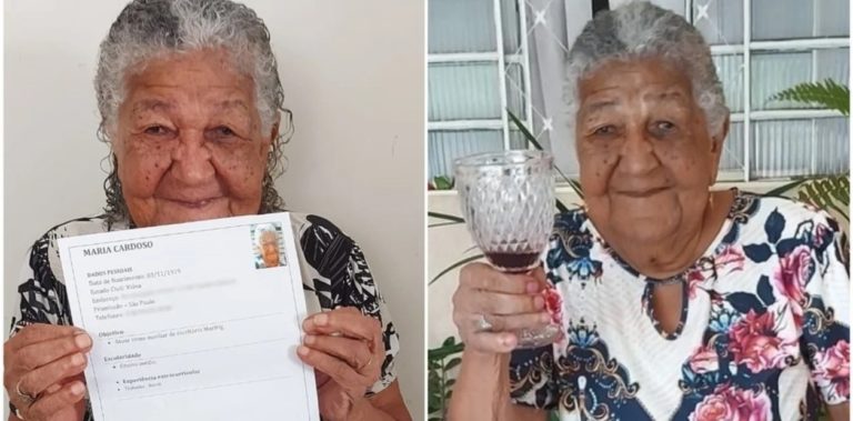 Brasil: a los 101 años envió su CV a una empresa y su vida cambia para siempre