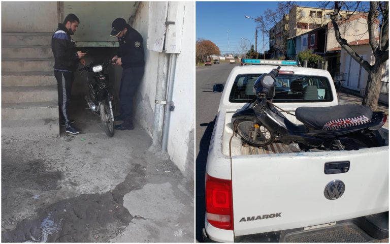 Se realizan allanamientos por robo de una moto: El autor sería un menor de edad