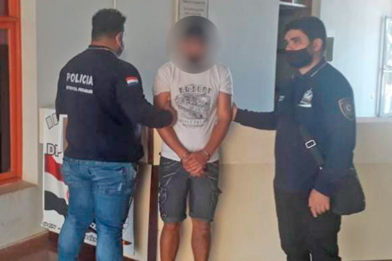 Tenía pedido de captura internacional por la justicia de General Pico por abuso sexual y lo capturó Interpol en Paraguay cuando fue a vacunarse