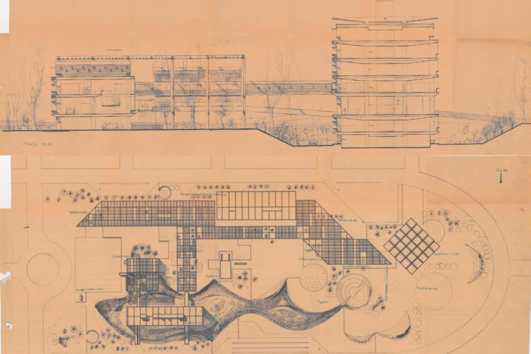 La Pampa: guardan en el Archivo Histórico documentación del anteproyecto de obra del Centro Cívico